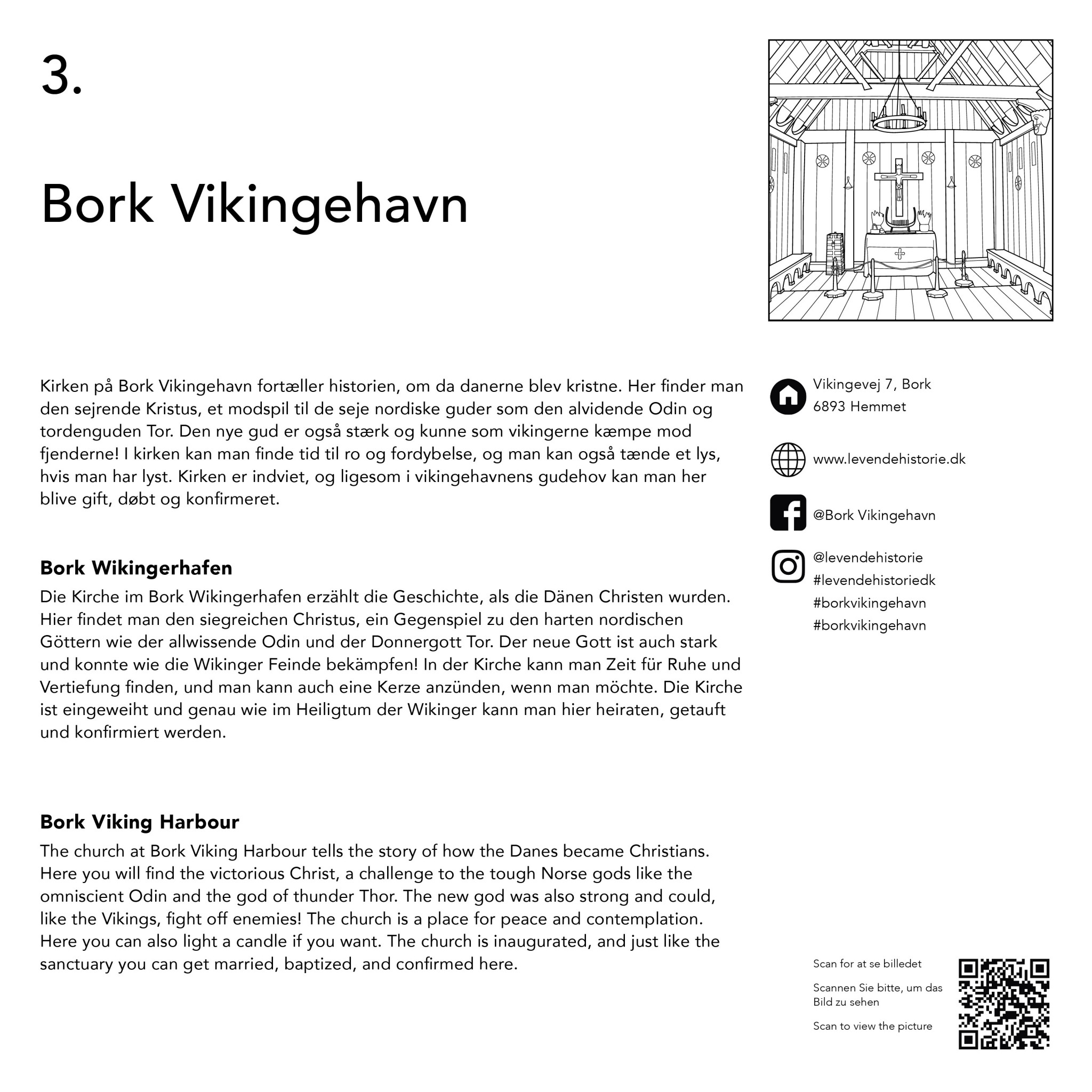 Colour Your Holiday - Sightseeing in Ringkøbing-Skjern -VB- Bork Vikingehavn historie